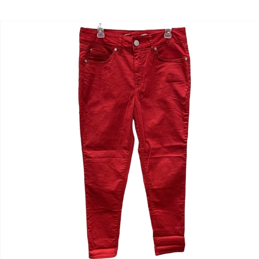 ❤️❤️SOLD❤️❤️SEVEN7 Women's Legging Red Jeans size 10P